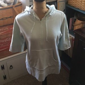 Athlete hooded sweatshirt